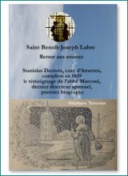  photo Saint Benoit Labre retour aux sources le livre de Stanislas Decroix prsent par Ternoise