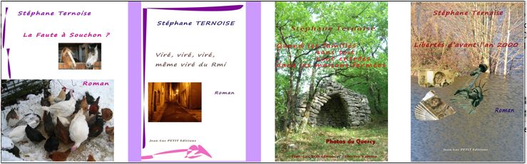 Les 7 romans de Ternoise. romans 1  4 