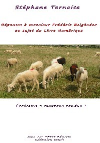 Réponses à monsieur Frédéric Beigbeder au sujet du Livre Numérique Écrivains = moutons tondus